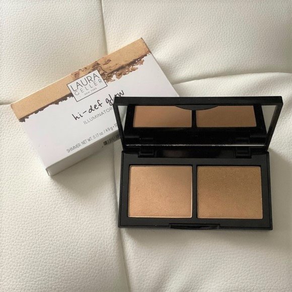 NIB Laura Geller Heart Of Gold Hi-Def Illuminator Highlighter Duo - Picture 2 of 6